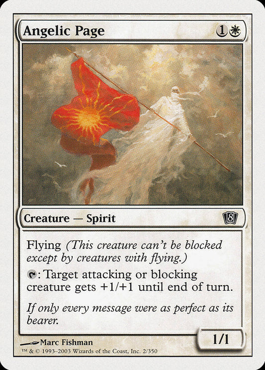 Angelic Page [Eighth Edition] [Foil]