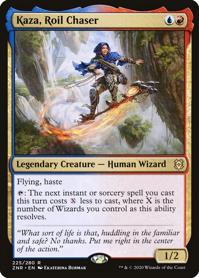 Kaza, Roil Chaser [Zendikar Rising] [Foil]