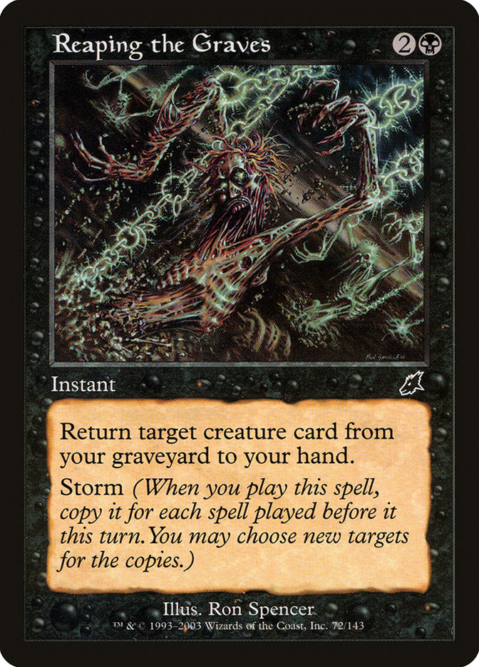 Reaping the Graves [Scourge] [Foil]