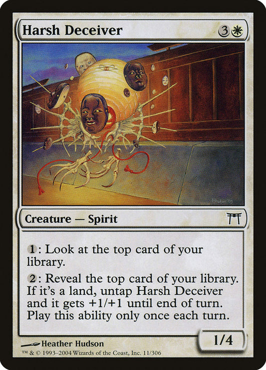 Harsh Deceiver [Champions of Kamigawa] [Foil]