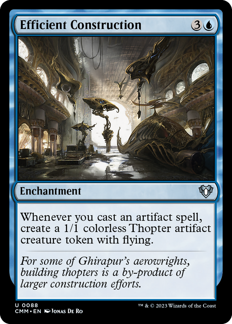 Efficient Construction [Commander Masters] [Foil]