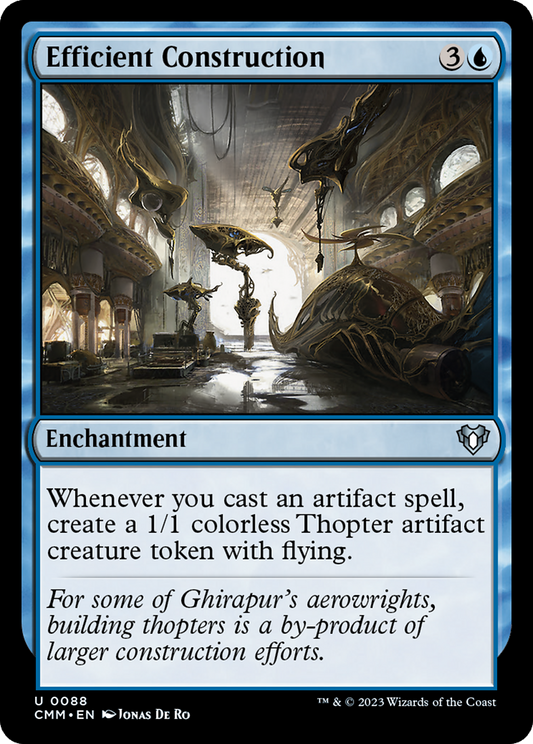 Efficient Construction [Commander Masters] [Foil]