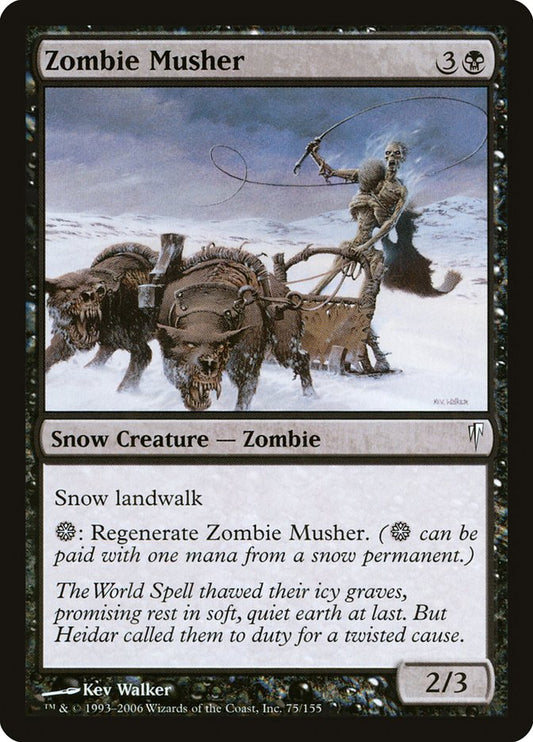 Zombie Musher [Coldsnap] [Foil]