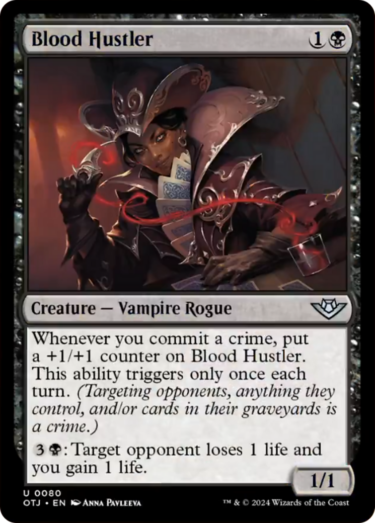 Blood Hustler [Outlaws of Thunder Junction] [Foil]