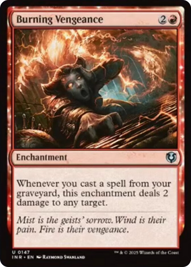 Burning Vengeance [Innistrad Remastered] [Foil]