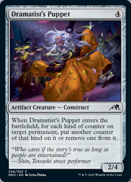 Dramatist's Puppet [Kamigawa: Neon Dynasty] [Foil]