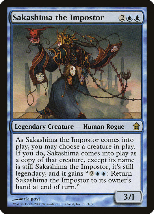 Sakashima the Impostor [Saviors of Kamigawa] [Foil]