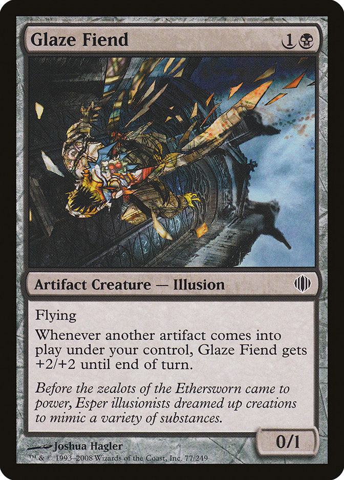 Glaze Fiend [Shards of Alara] [Foil]