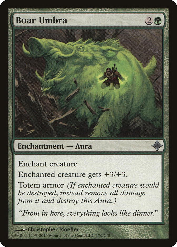 Boar Umbra [Rise of the Eldrazi] [Foil]