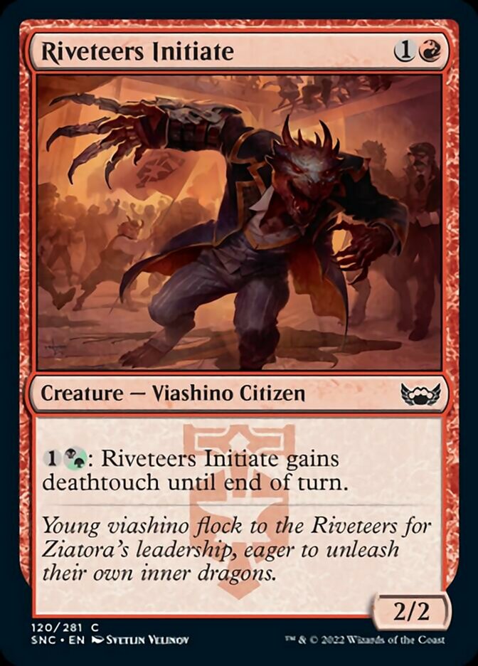 Riveteers Initiate [Streets of New Capenna] [Foil]