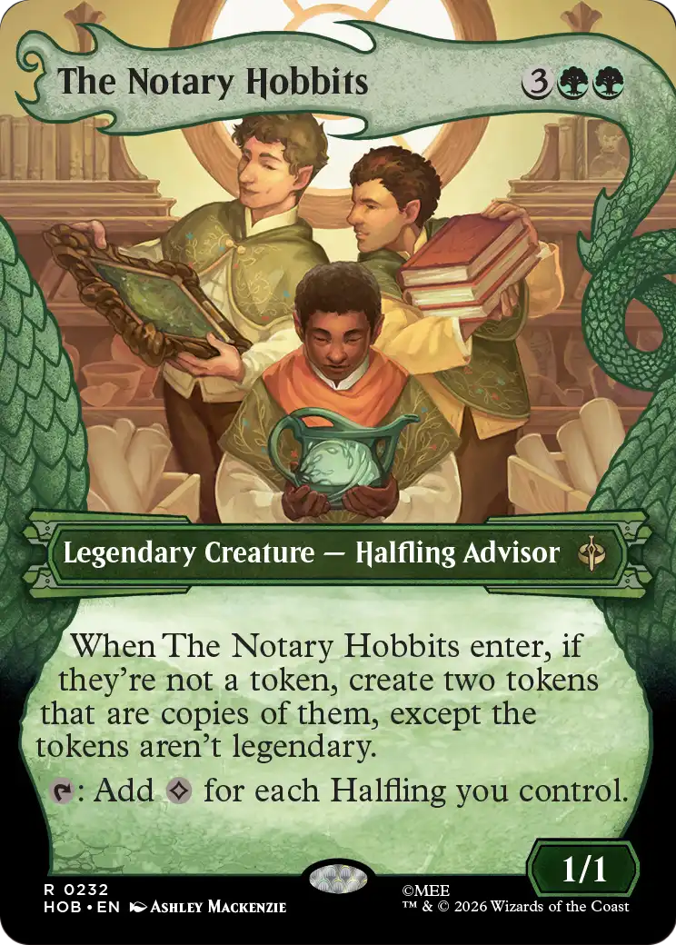 The Notary Hobbits (Showcase) [The Hobbit] [Foil]
