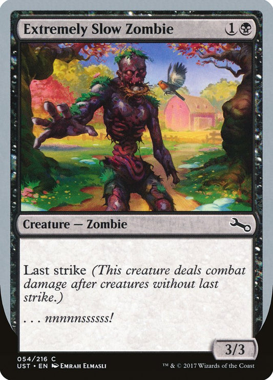 Extremely Slow Zombie ("...nnnnnssssss!") [Unstable] [Foil]