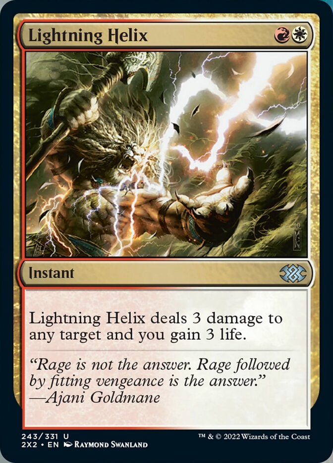 Lightning Helix [Double Masters 2022] [Foil]