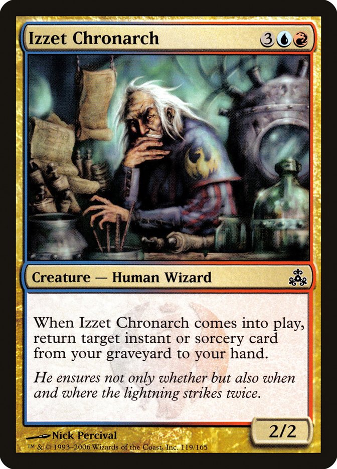 Izzet Chronarch [Guildpact] [Foil]