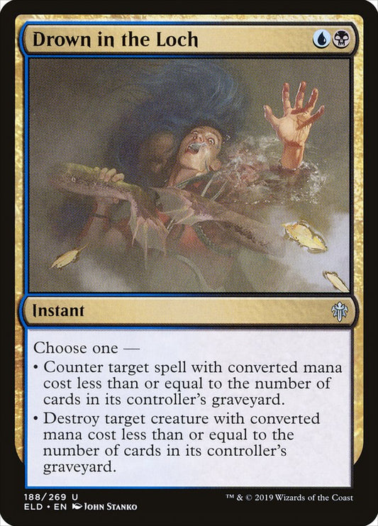 Drown in the Loch [Throne of Eldraine] [Foil]