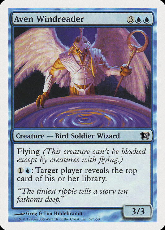 Aven Windreader [Ninth Edition] [Foil]