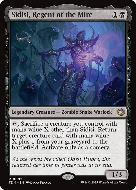 Sidisi, Regent of the Mire [Tarkir: Dragonstorm] [Foil]