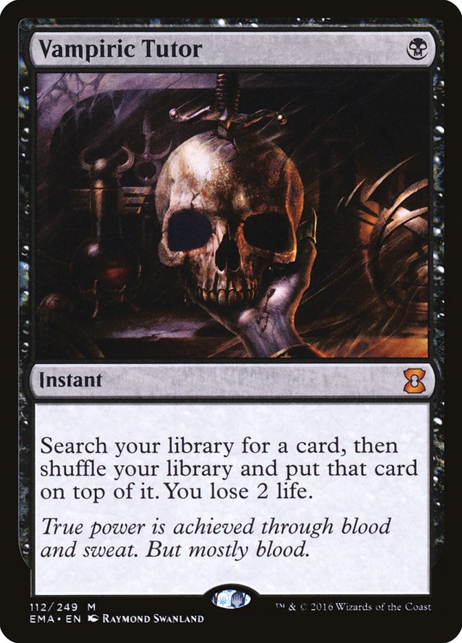 Vampiric Tutor [Eternal Masters] [Foil]