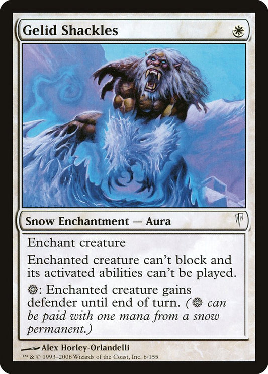 Gelid Shackles [Coldsnap] [Foil]