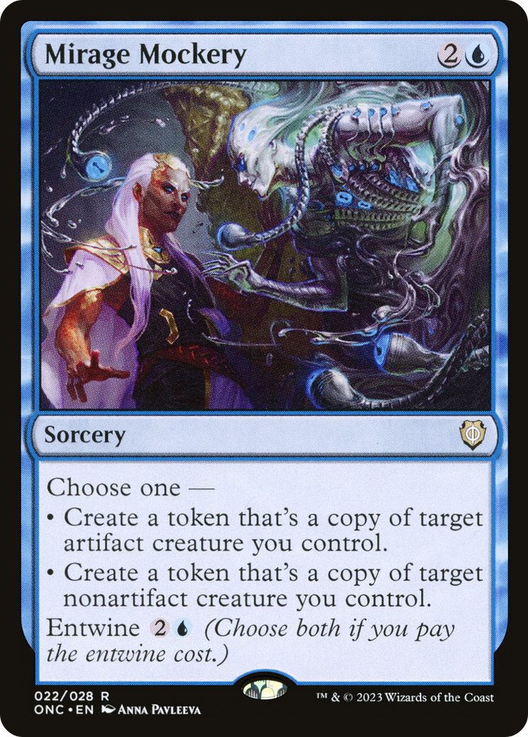 Mirage Mockery [Phyrexia: All Will Be One Commander] [Foil]