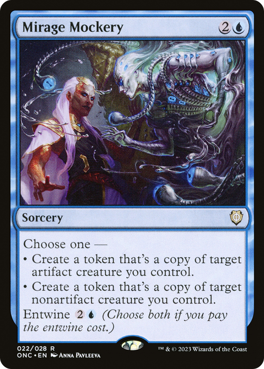 Mirage Mockery [Phyrexia: All Will Be One Commander] [Foil]