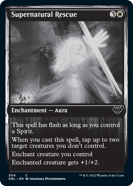 Supernatural Rescue [Innistrad: Double Feature] [Foil]