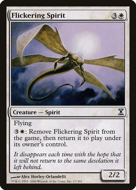 Flickering Spirit [Time Spiral] [Foil]