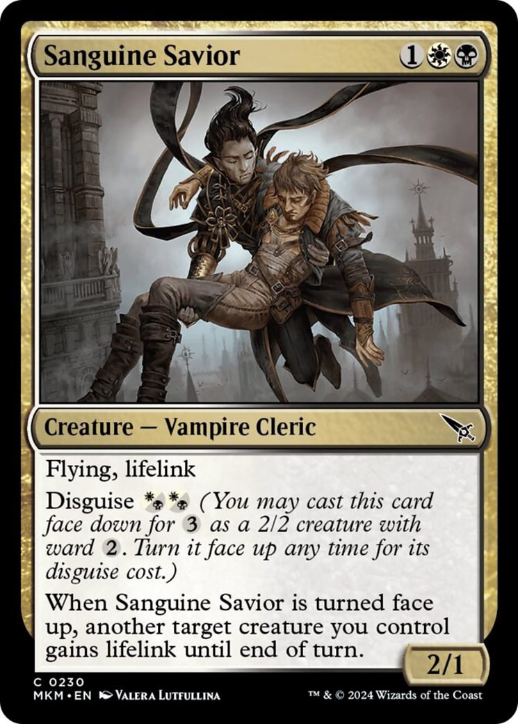 Sanguine Savior [Murders at Karlov Manor] [Foil]