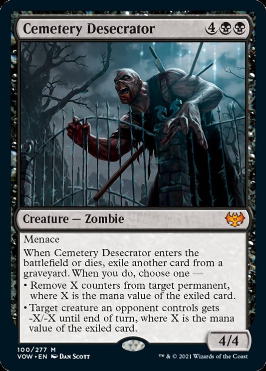 Cemetery Desecrator [Innistrad: Crimson Vow] [Foil]