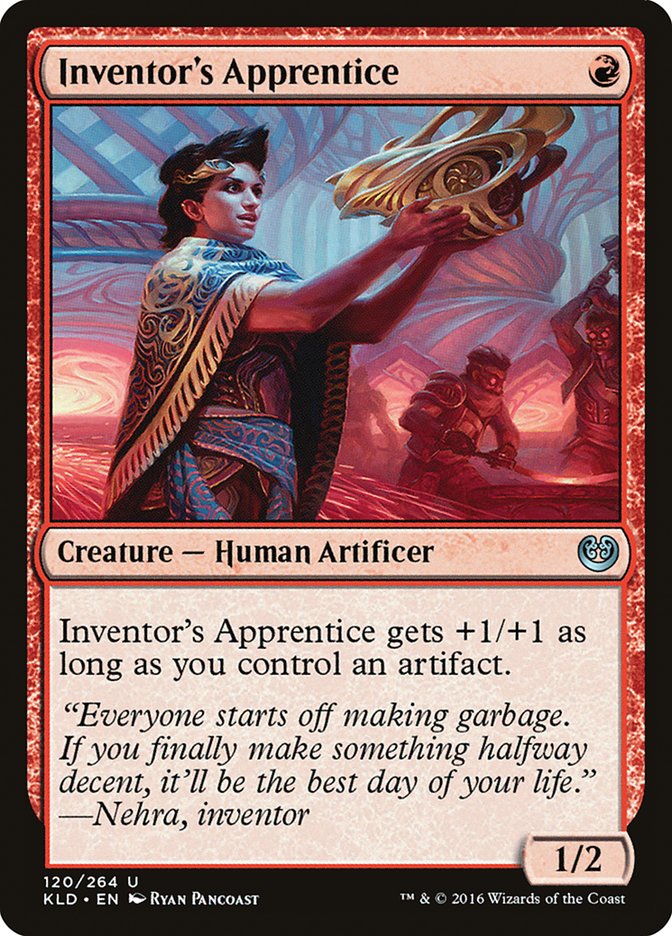 Inventor's Apprentice [Kaladesh] [Foil]