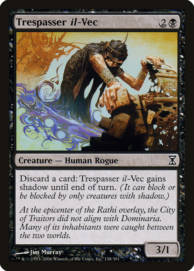 Trespasser il-Vec [Time Spiral] [Foil]