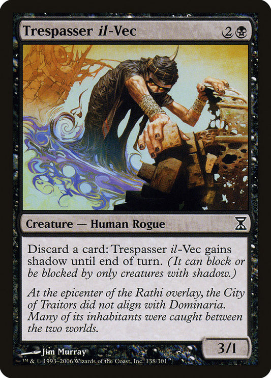 Trespasser il-Vec [Time Spiral] [Foil]