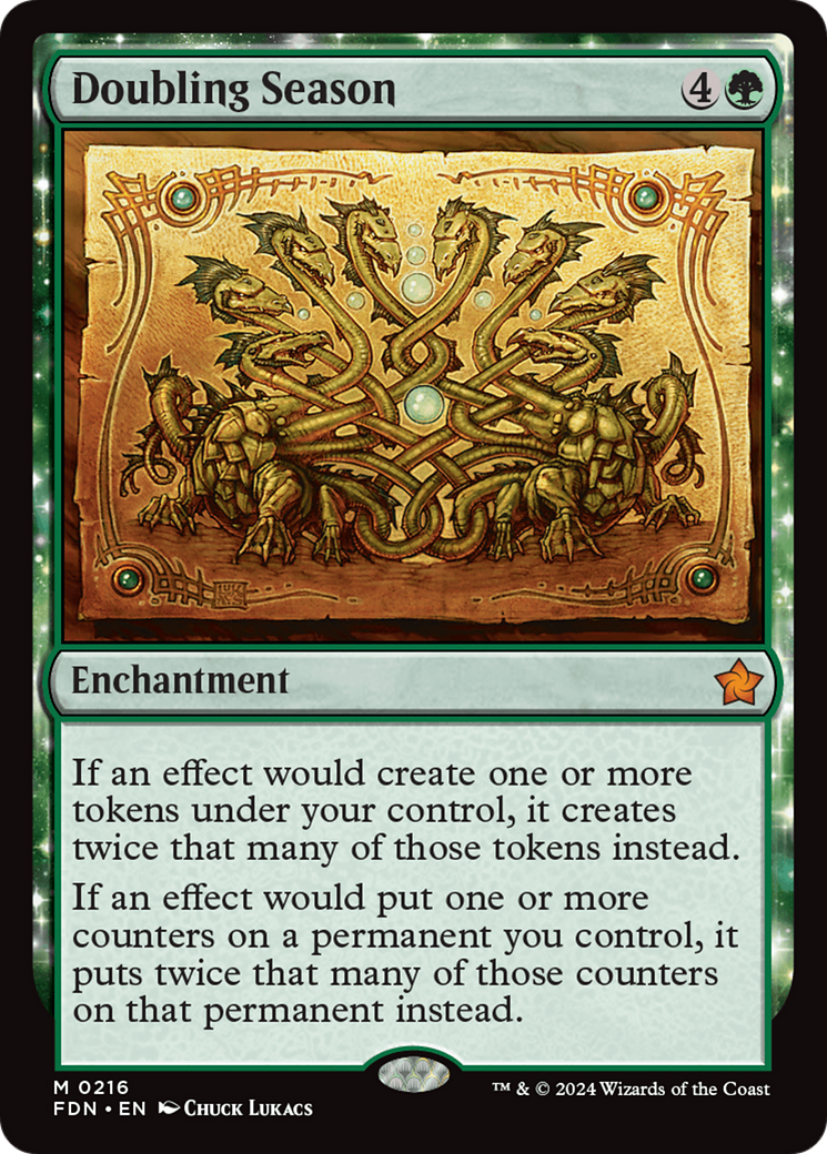 Doubling Season [Foundations] [Foil]