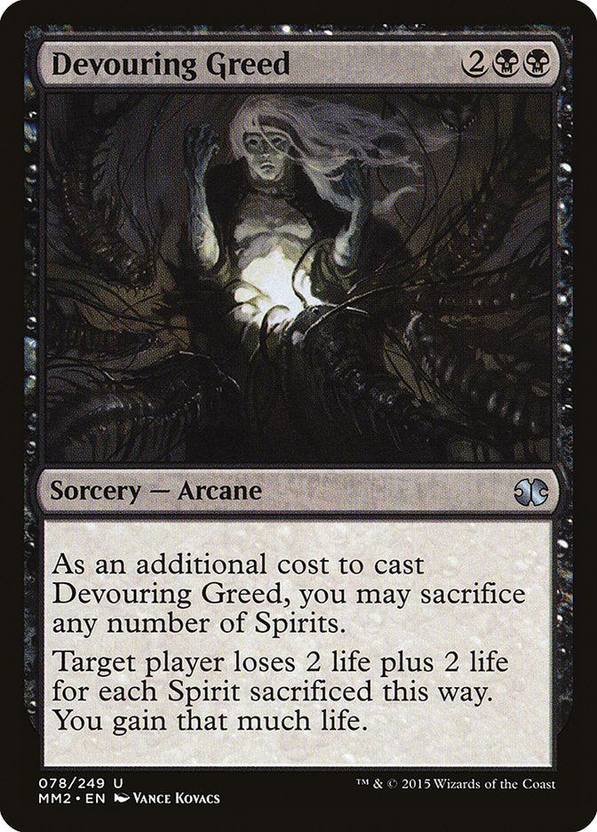 Devouring Greed [Modern Masters 2015] [Foil]