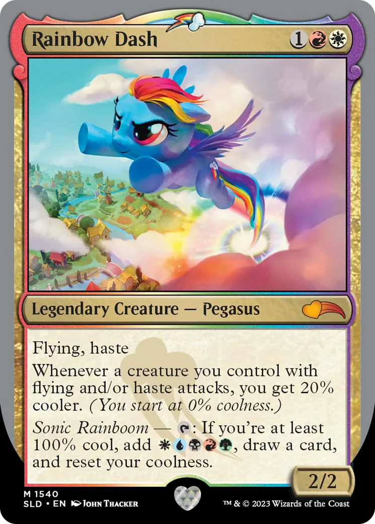 Rainbow Dash [Secret Lair Drop Series] [Foil]