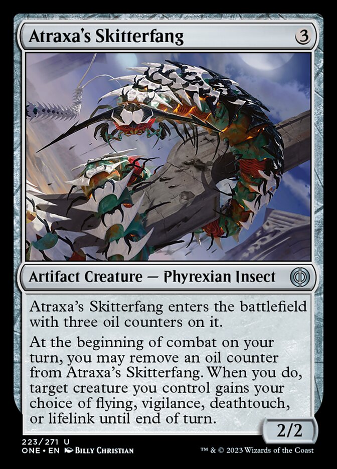 Atraxa's Skitterfang [Phyrexia: All Will Be One] [Foil]