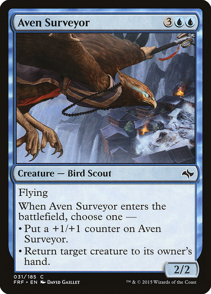 Aven Surveyor [Fate Reforged] [Foil]