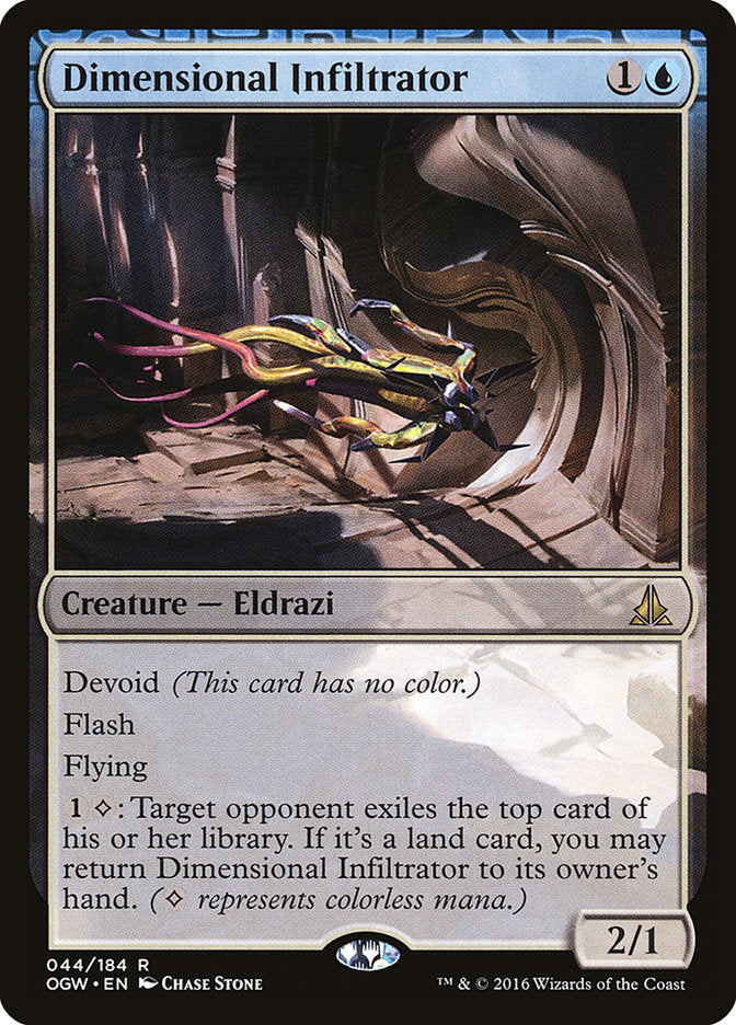 Dimensional Infiltrator [Oath of the Gatewatch] [Foil]