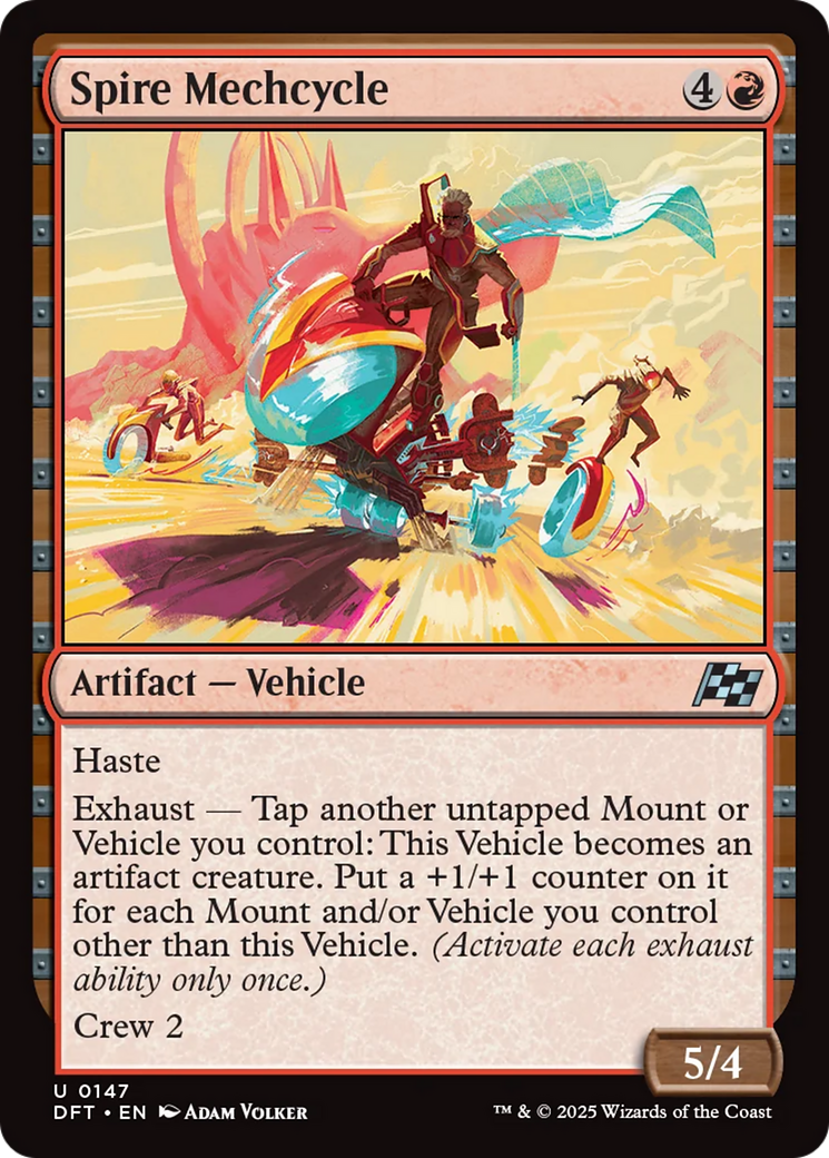 Spire Mechcycle [Aetherdrift] [Foil]