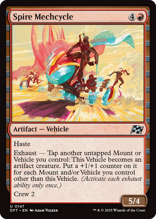 Spire Mechcycle [Aetherdrift] [Foil]