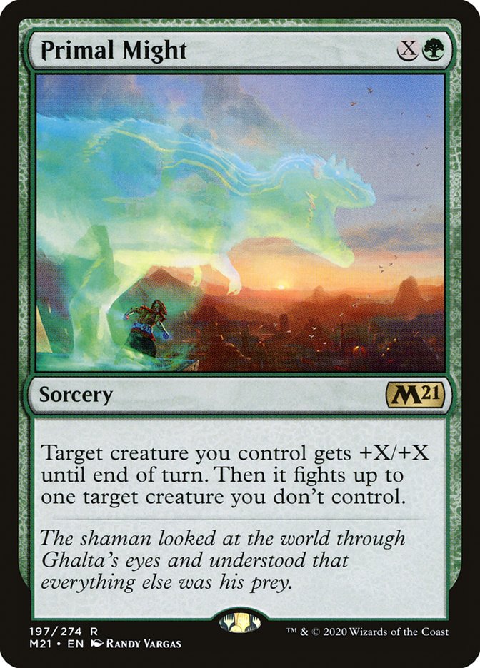 Primal Might [Core Set 2021] [Foil]