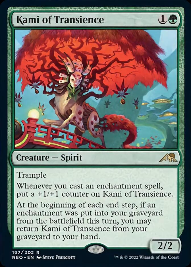 Kami of Transience [Kamigawa: Neon Dynasty] [Foil]