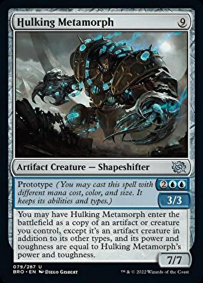 Hulking Metamorph [The Brothers' War] [Foil]