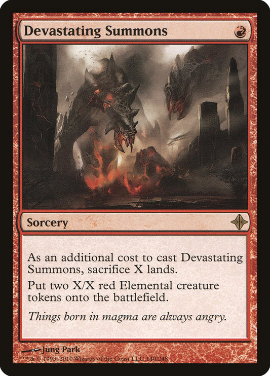 Devastating Summons [Rise of the Eldrazi] [Foil]