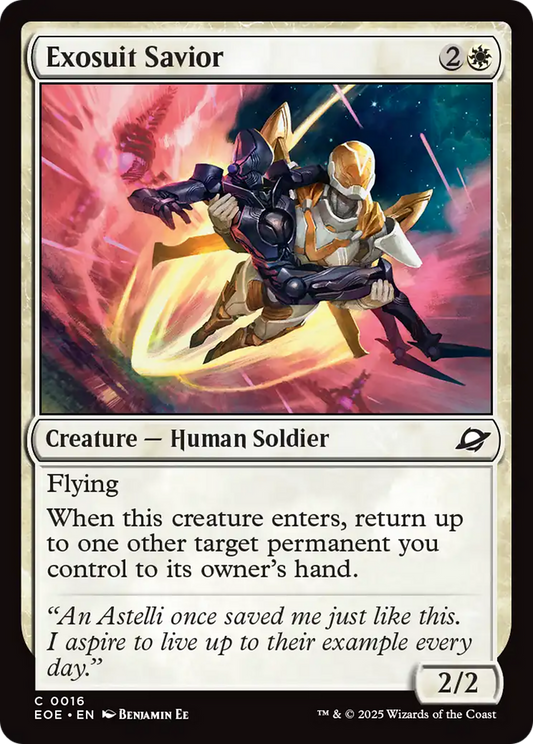 Exosuit Savior [Edge of Eternities] [Foil]