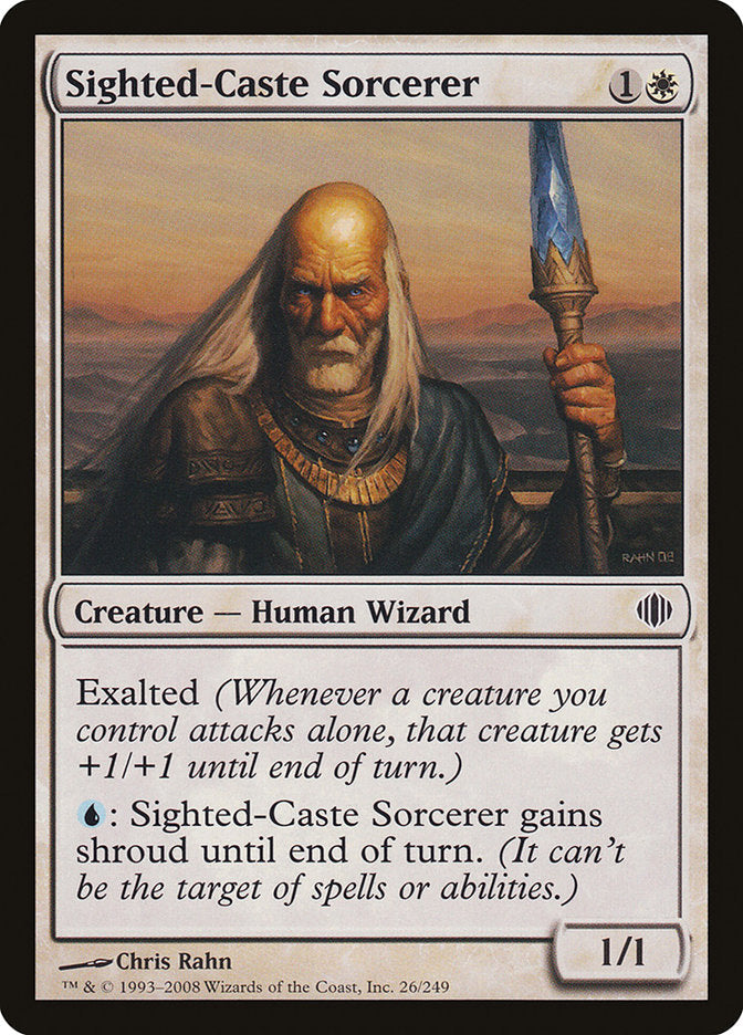 Sighted-Caste Sorcerer [Shards of Alara] [Foil]