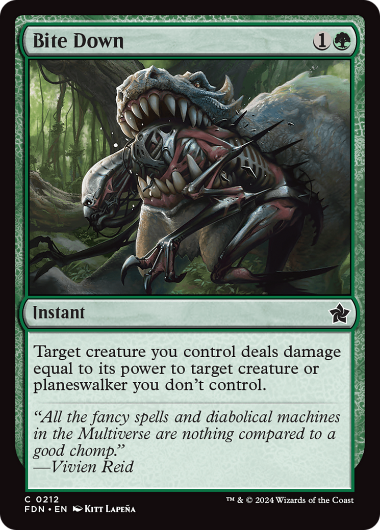 Bite Down [Foundations] [Foil]