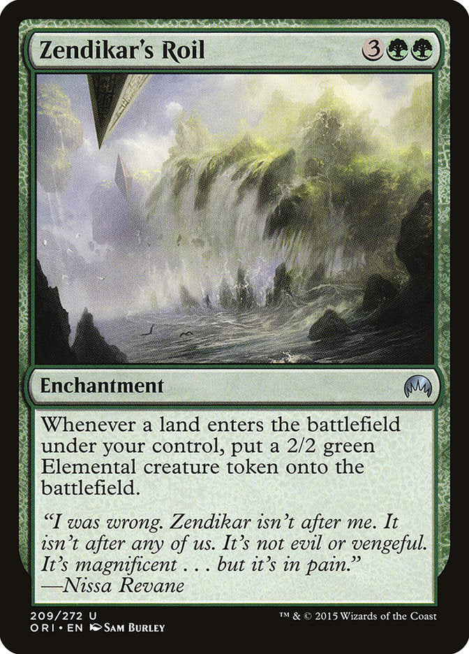 Zendikar's Roil [Magic Origins] [Foil]