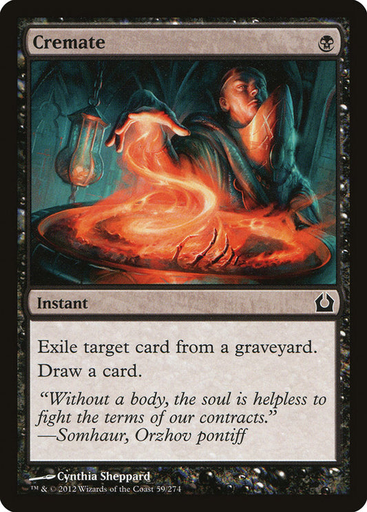 Cremate [Return to Ravnica] [Foil]