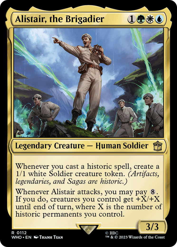 Alistair, the Brigadier [Doctor Who] [Foil]